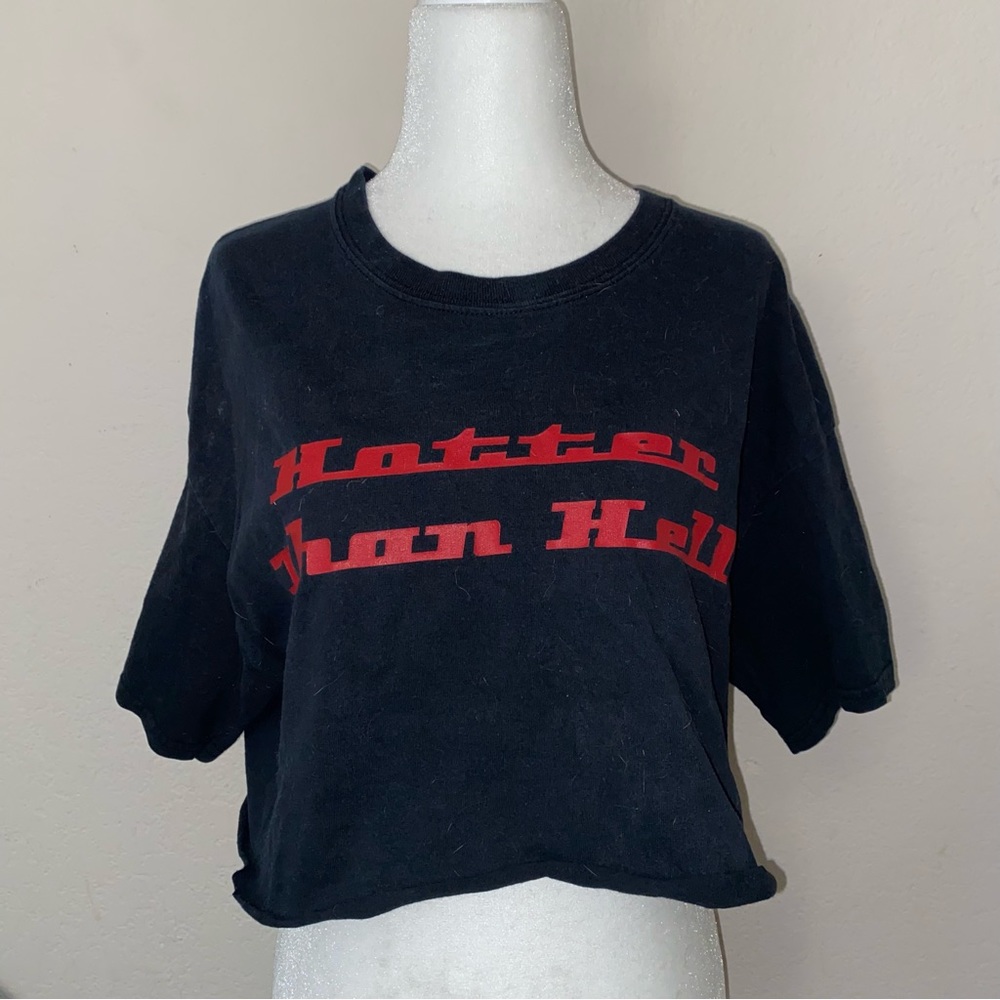 slogan graphic tee